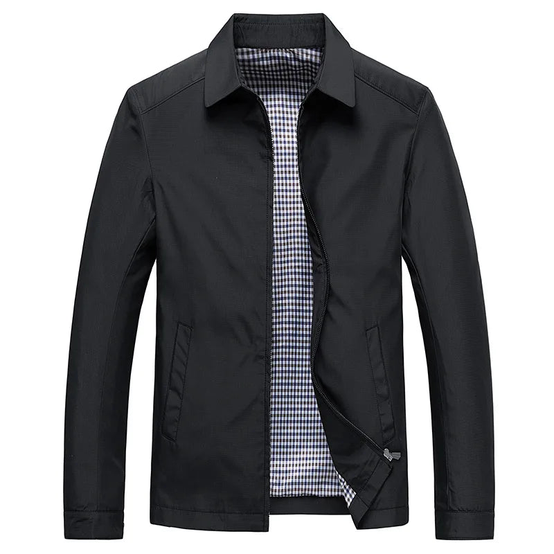 Men's Full Zip Lightweight Jacket - VibreMode