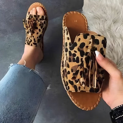 Comfortable Woven Foam Slide Sandals