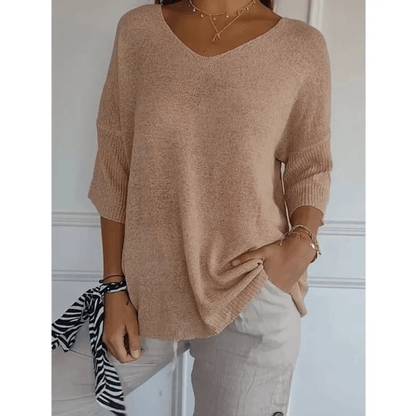Women's Relaxed Fit V-Neck Tunic