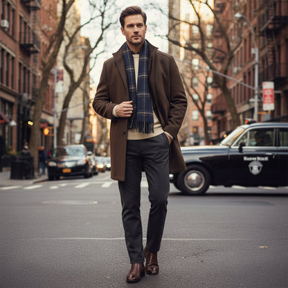 Men's Wool Classic Winter Overcoat