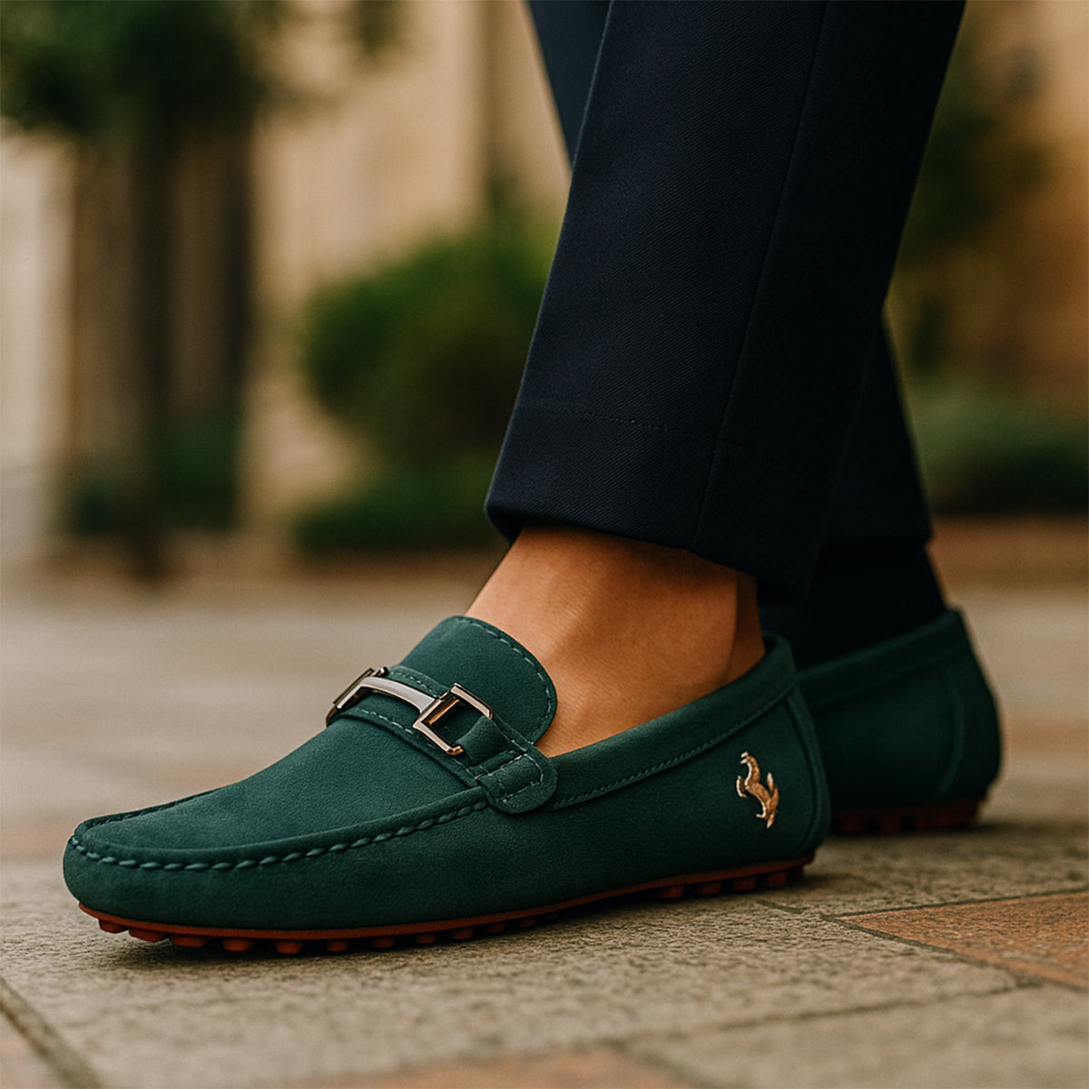 Alderley Men's Suede Loafers Smart Shoes