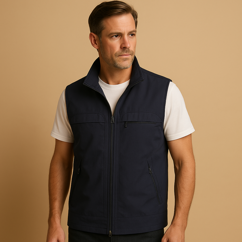 Breathable Mens Outdoor Tactical Vest - VibreMode