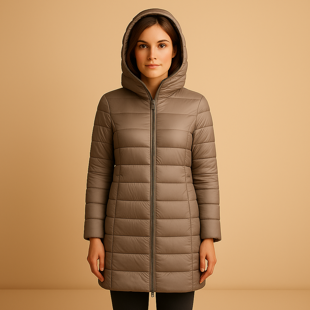 Slim Women's Padded Winter Jacket - VibreMode