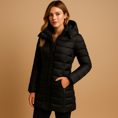 Warm Insulated Women's Puffer Coat Elise - VibreMode