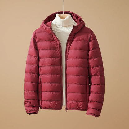 Women's Lightweight Hooded Puffer Jacket