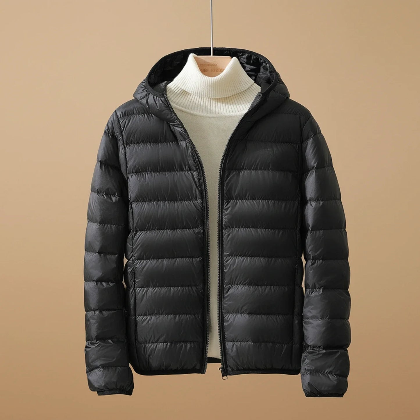 Women's Lightweight Hooded Puffer Jacket