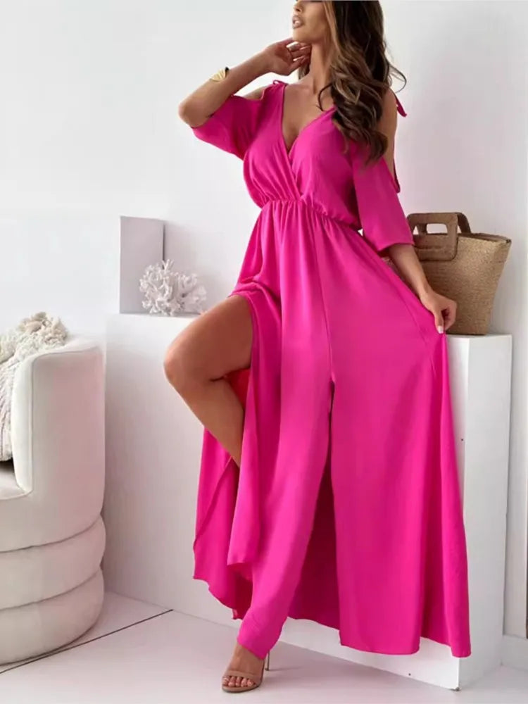 Image of Lillian | Women's Wrap Maxi Dress