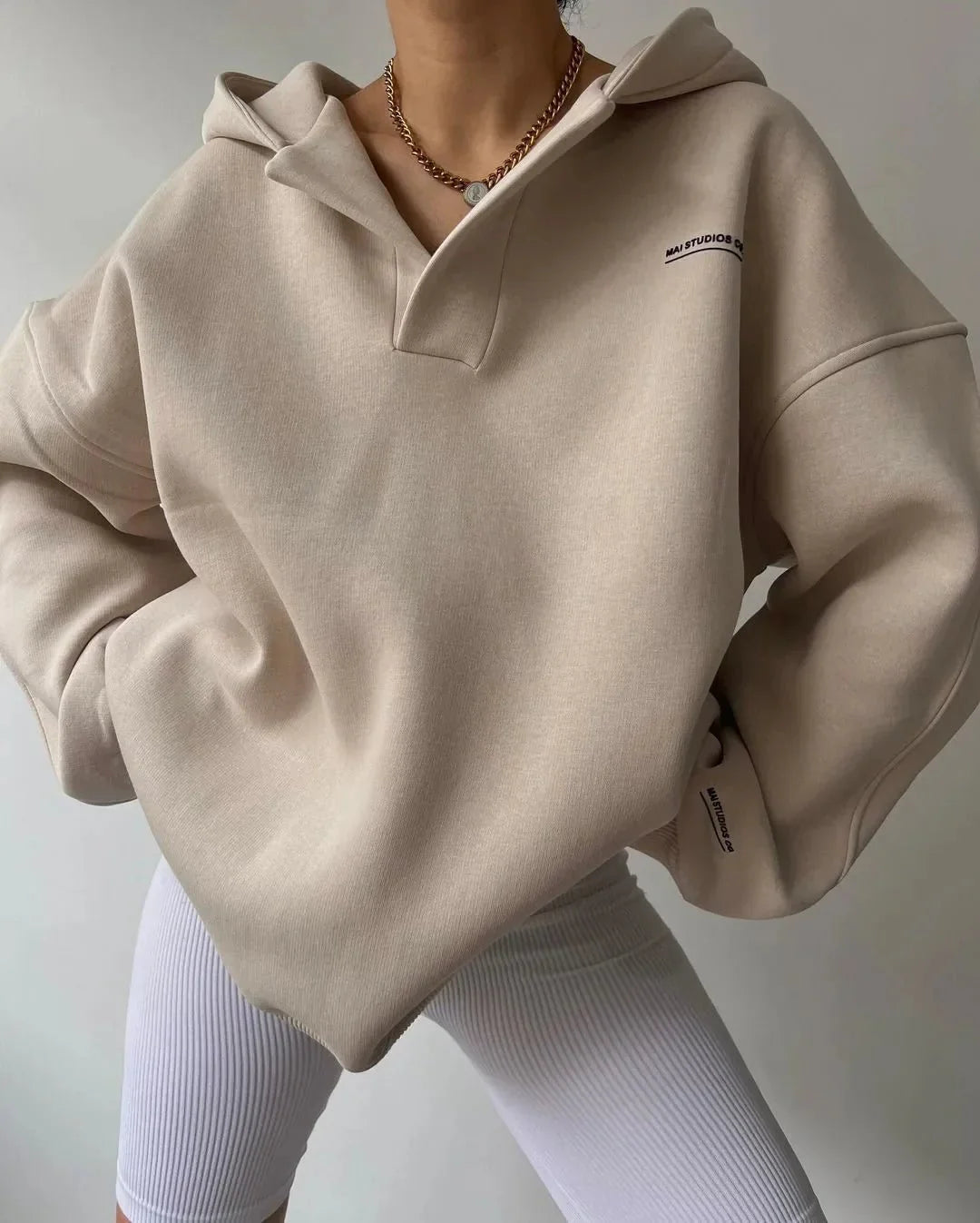 Image of Linda | Women's Oversized Pullover Hoodie