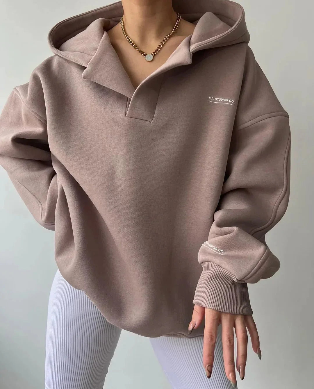 Image of Linda | Women's Oversized Pullover Hoodie