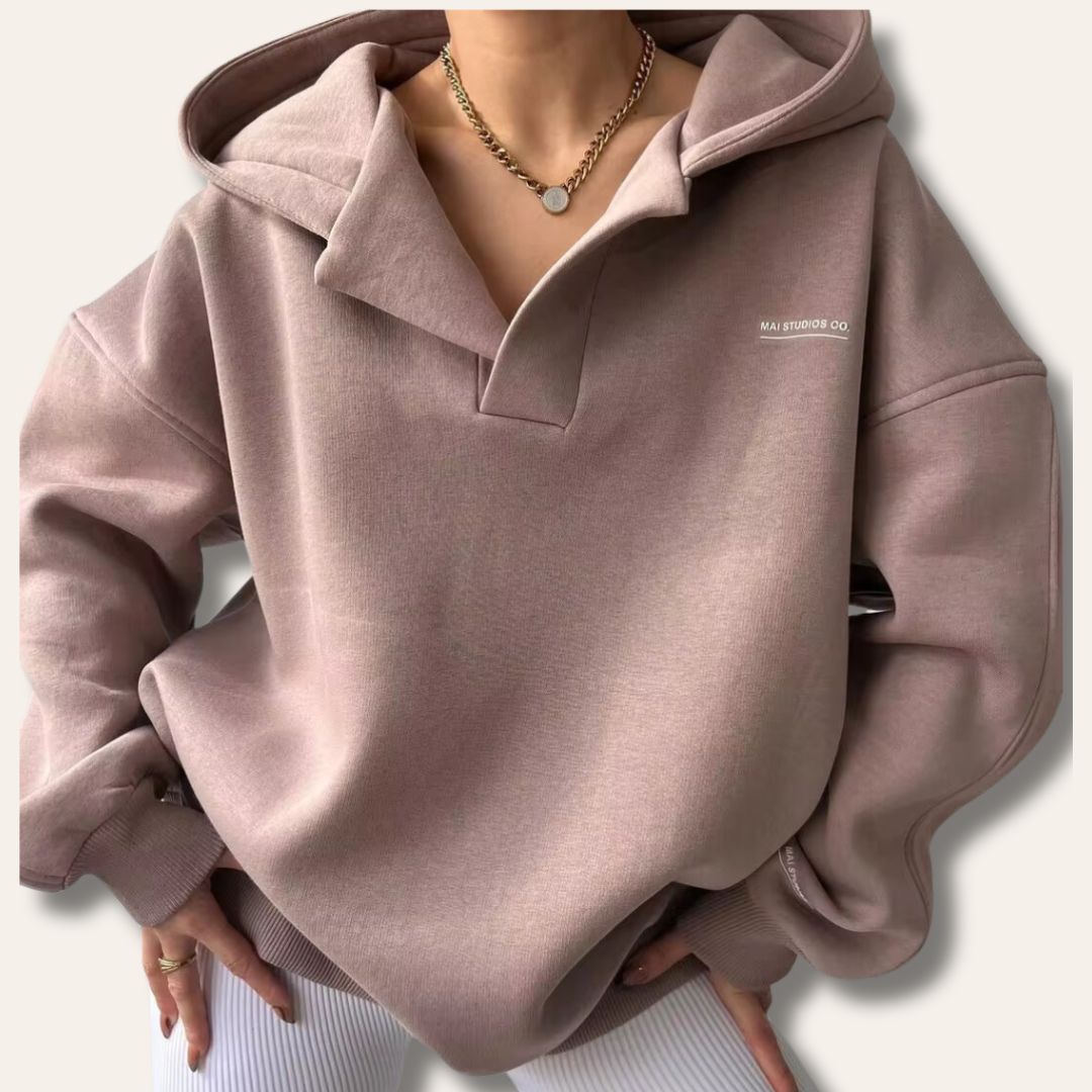 Image of Linda | Women's Oversized Pullover Hoodie