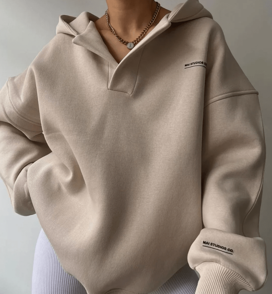 Women's Oversized Hoodie Pullover Sweatshirt - VibreMode