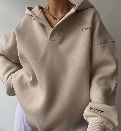 Women's Oversized Hoodie Pullover Sweatshirt - VibreMode