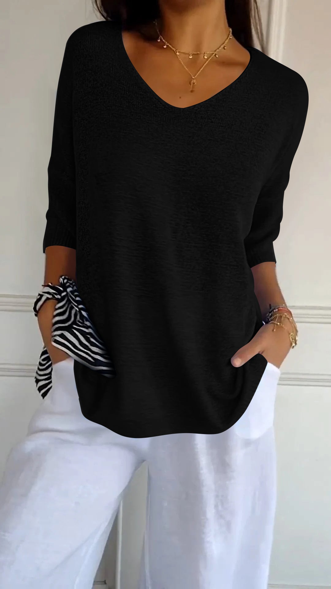 Women's Lightweight Pastel Knit Top