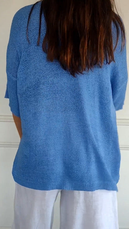 Women's Lightweight Pastel Knit Top