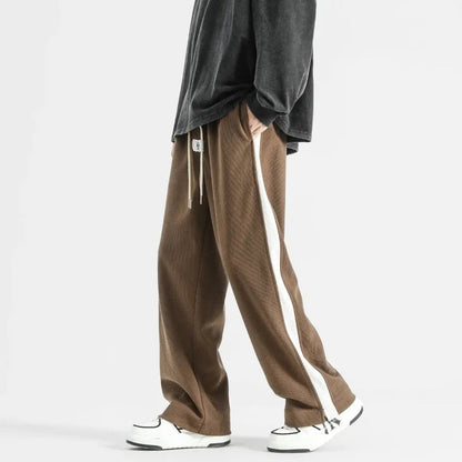 Image of Logan | Unisex Loose-Fit Corduroy Sweatpants