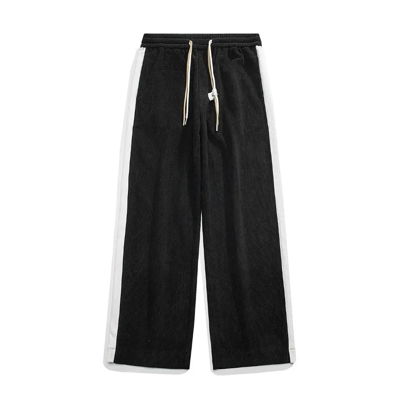 Image of Logan | Unisex Loose-Fit Corduroy Sweatpants