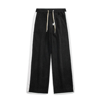 Image of Logan | Unisex Loose-Fit Corduroy Sweatpants