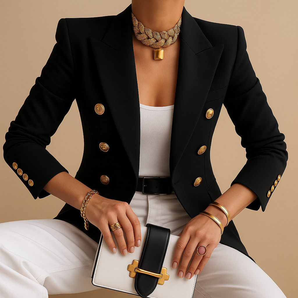 Classic Stylish Ladies Blazer - VibreMode