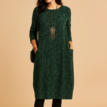 Women’s elegant long dress with flattering fit and soft flowing fabric, perfect for parties, dinners, formal occasions, and stylish everyday wear.