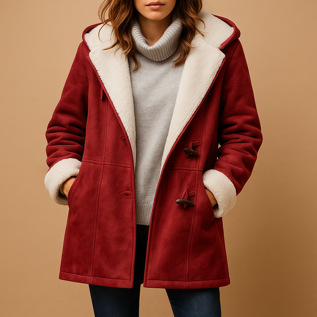 Warm Water Resistant Parka Coat for Women - VibreMode