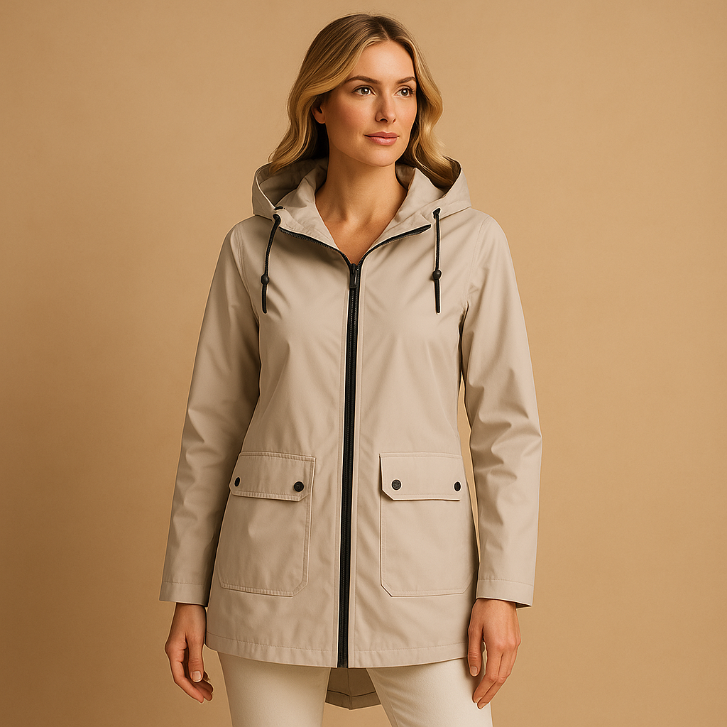 Waterproof Women's Parka Coat Harper - VibreMode