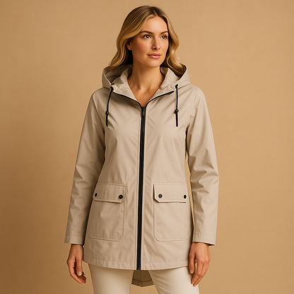 Waterproof Women's Parka Coat Harper - VibreMode