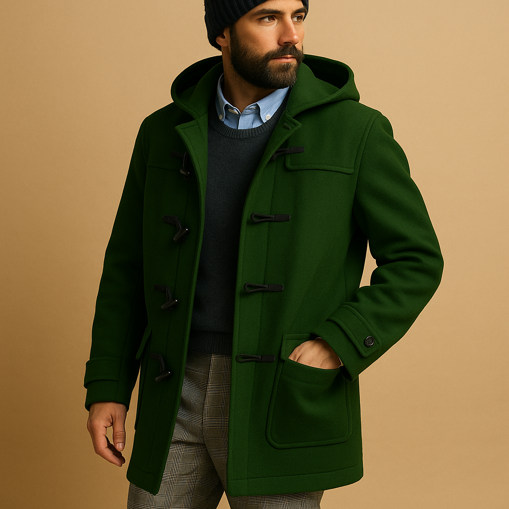 Warm Mens Parka Winter Coat - VibreMode