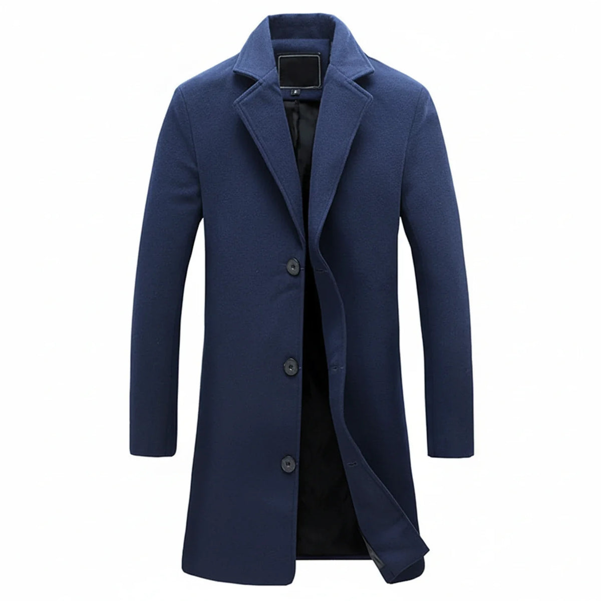 Men's Long Winter Overcoat