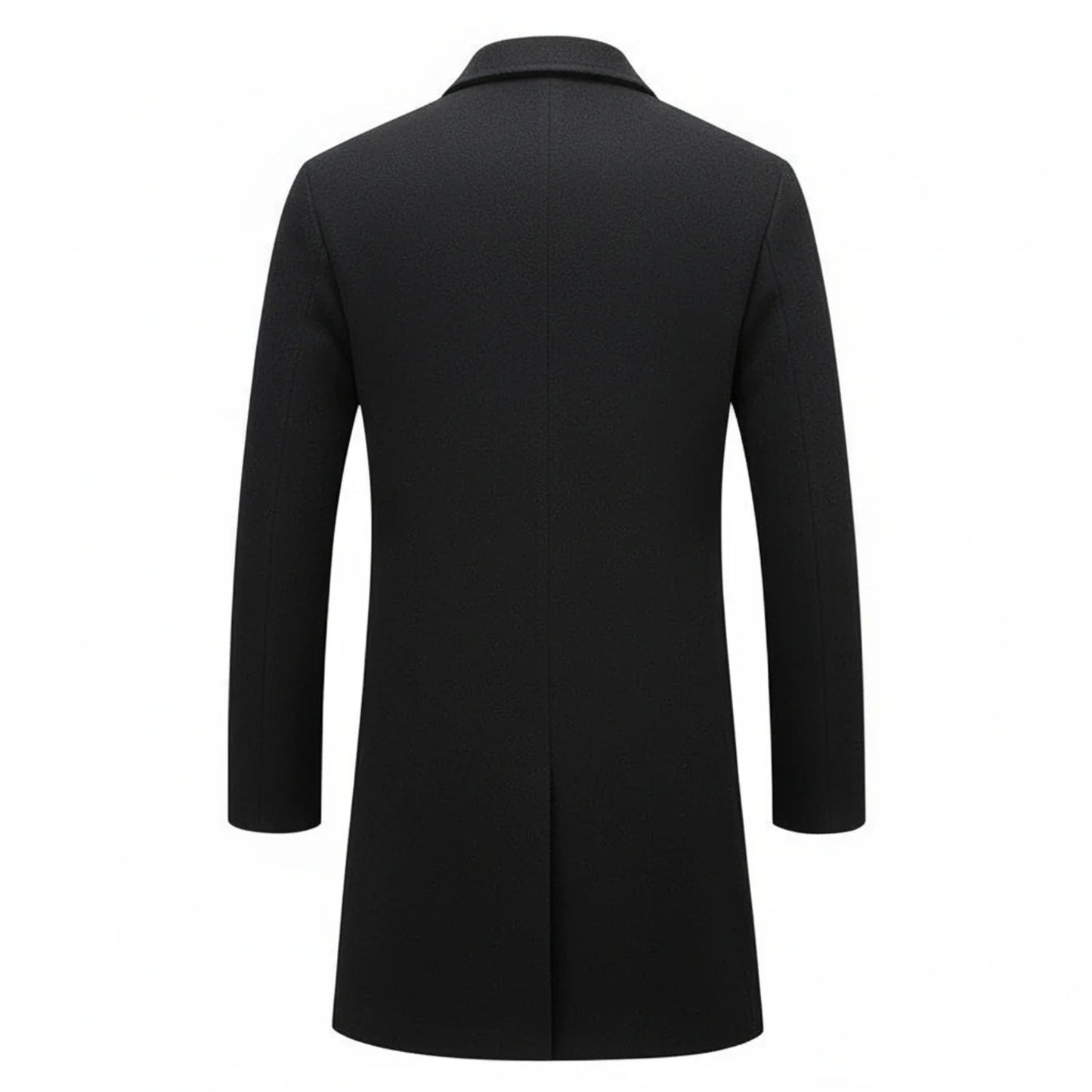 Men's Long Winter Overcoat