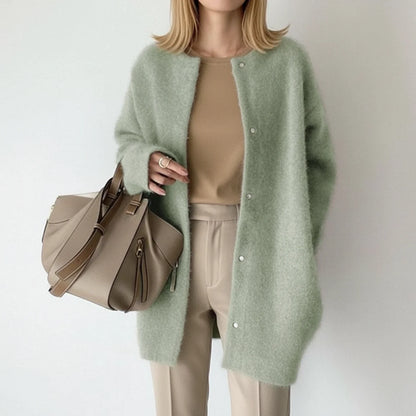 Women's Long Warm Winter Cardigan