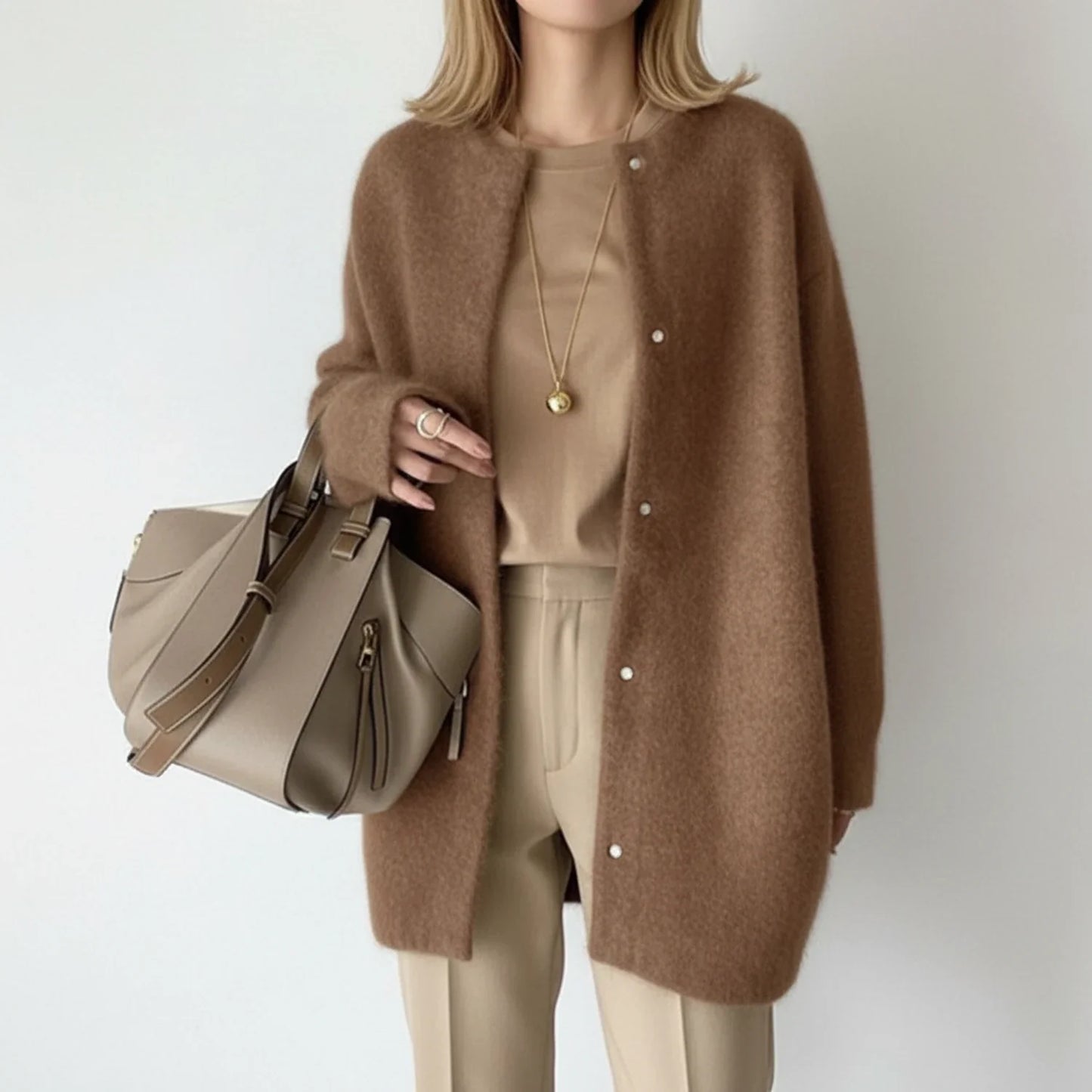 Women's Long Warm Winter Cardigan
