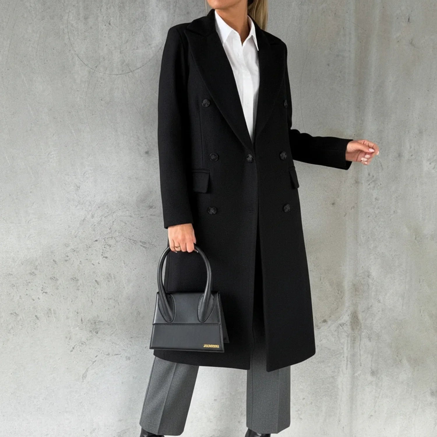 Women's Long Winter Coat - VibreMode