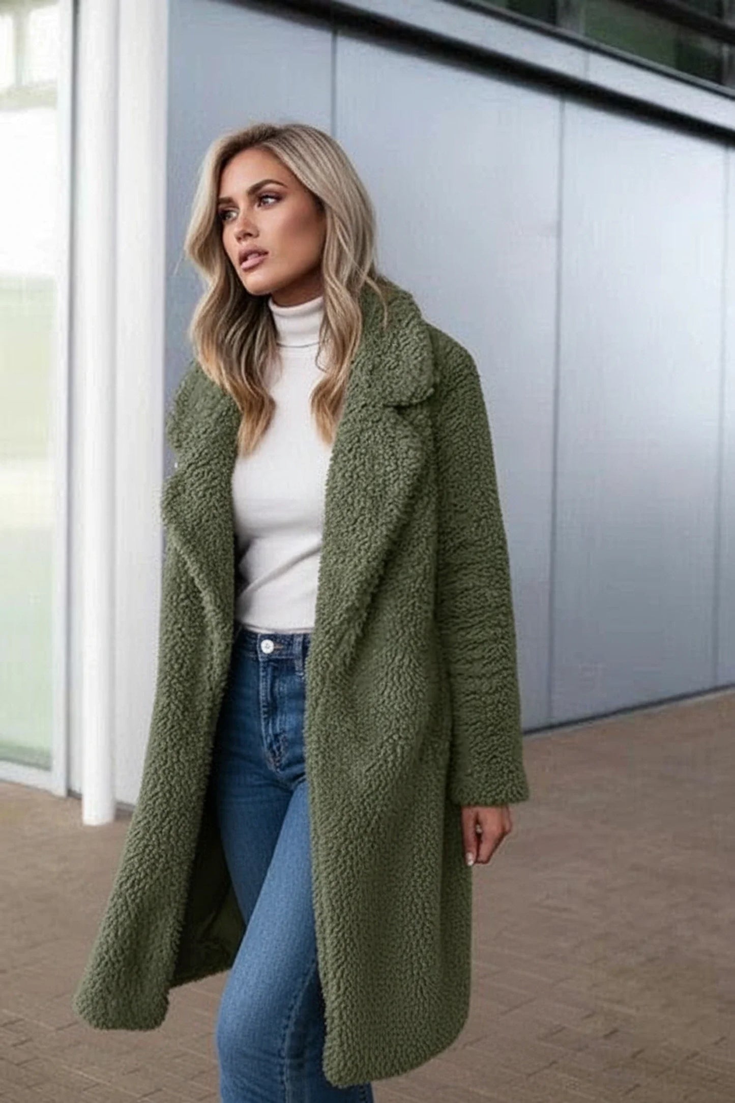 Women's Oversized Teddy Winter Coat