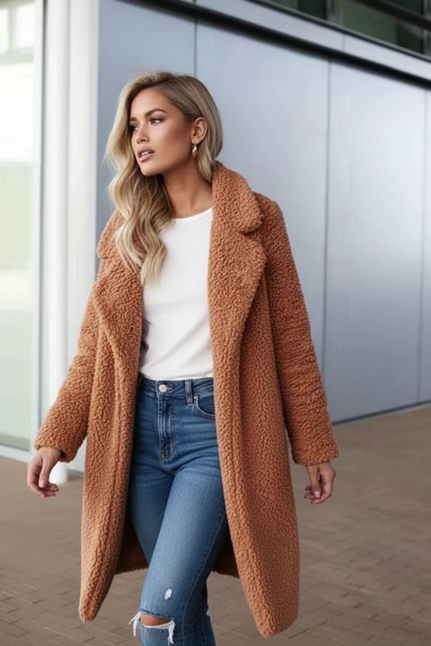 Women's Oversized Teddy Winter Coat