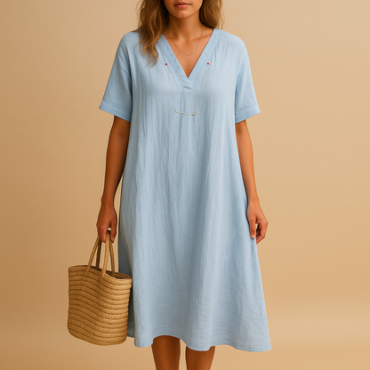 Lightweight Casual Women's Sundress - VibreMode