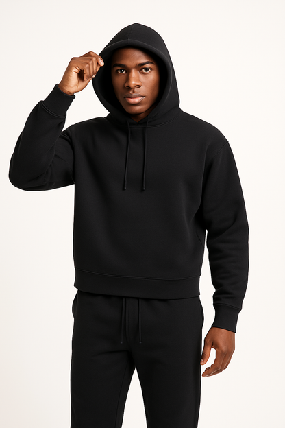 Men's Relaxed Fit Hoodie Pullover - VibreMode