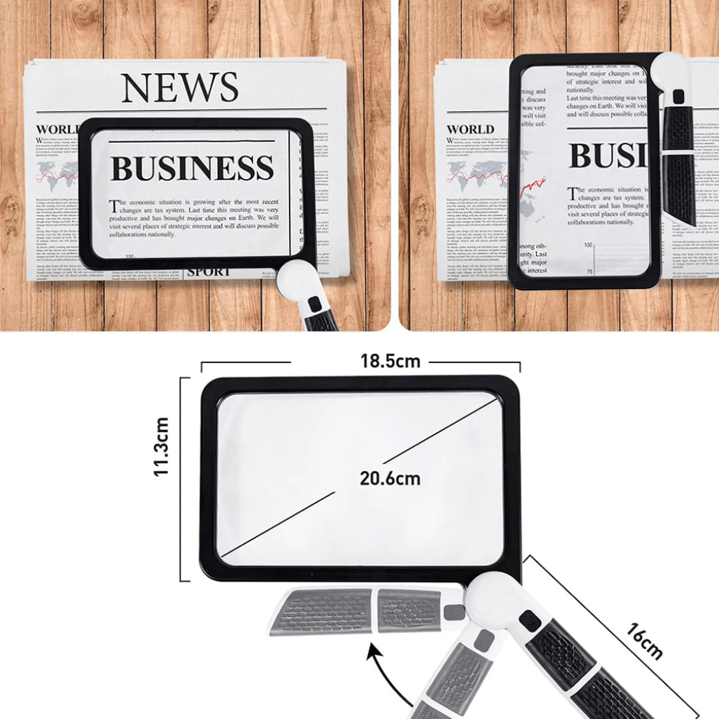 Handheld Full Page Magnifying Glass