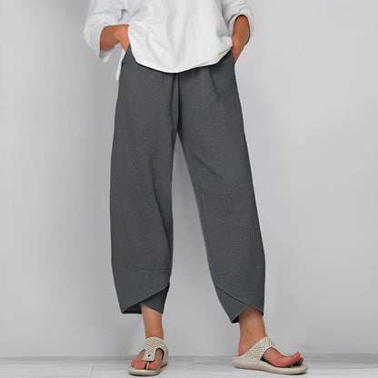 Women's Satin Wide Leg Trousers