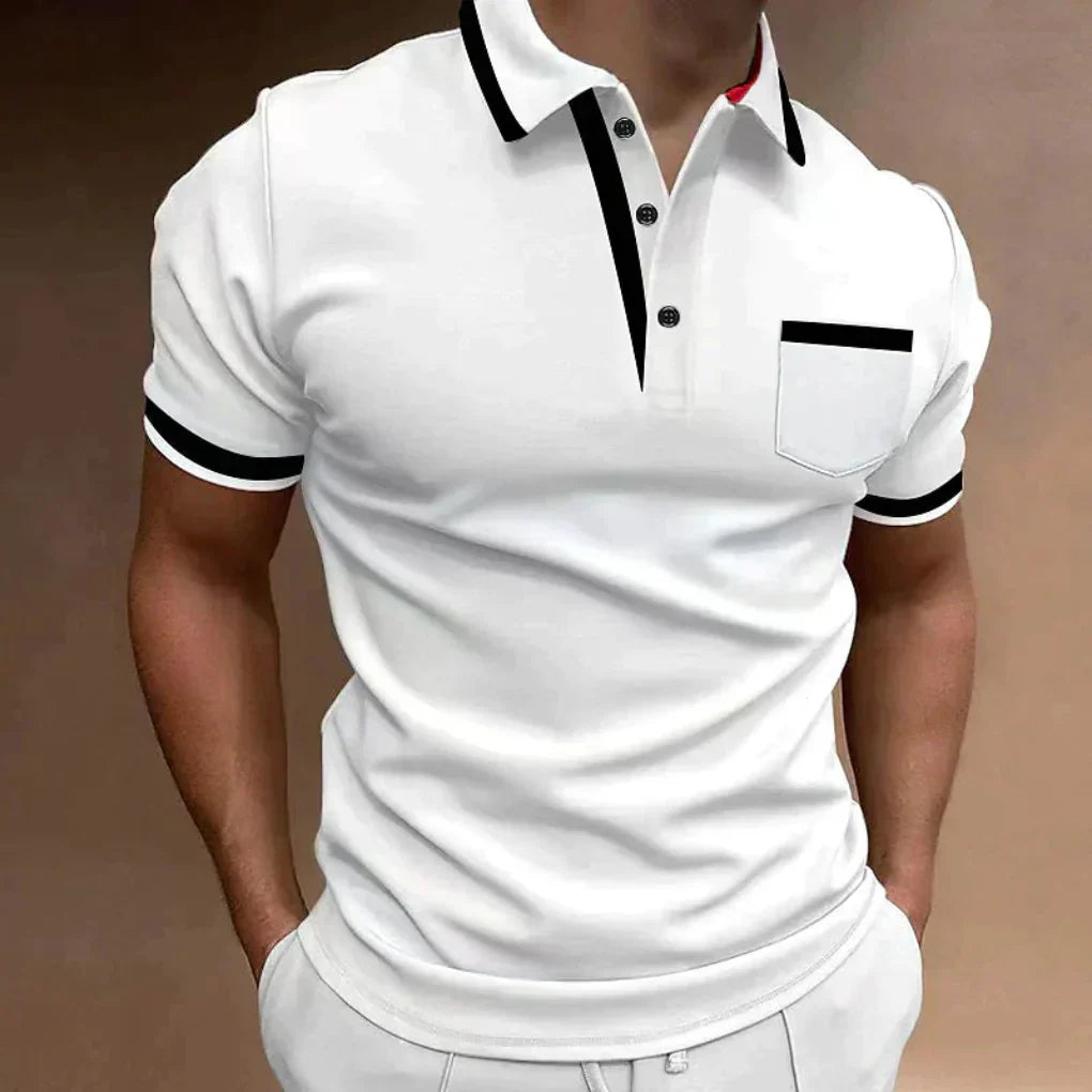 Men's Polo Shirt Classic Fit Cotton - VibreMode