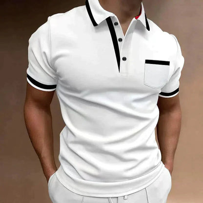 Men's Polo Shirt Versatile Cotton - VibreMode