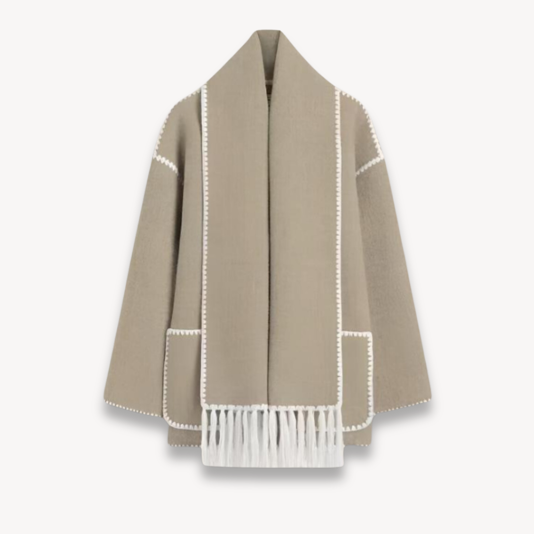 Image of Lydia | Women's Cape Button-Front Jacket