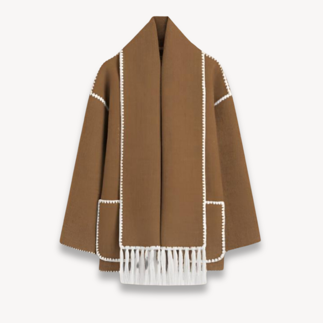Image of Lydia | Women's Cape Button-Front Jacket