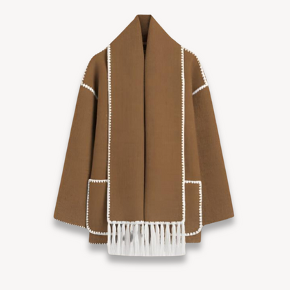 Image of Lydia | Women's Cape Button-Front Jacket
