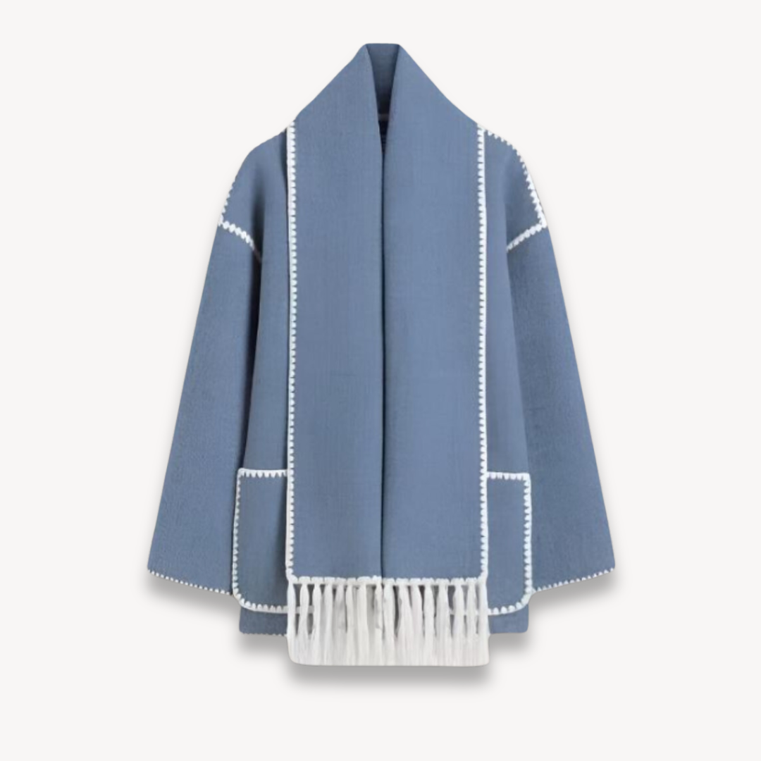 Image of Lydia | Women's Cape Button-Front Jacket