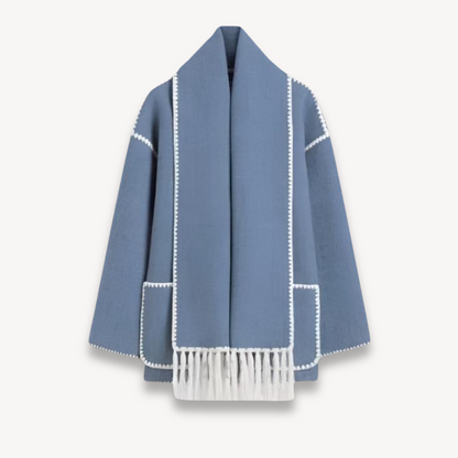 Image of Lydia | Women's Cape Button-Front Jacket
