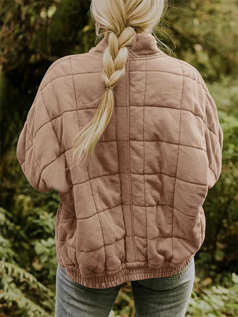 Image of Lynne | Women's Quilted Zip Up Jacket