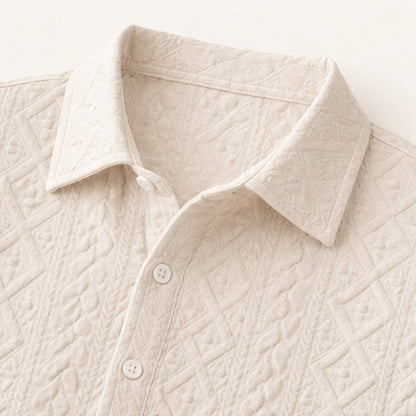 Men's Casual Summer Shirt And Shorts Set