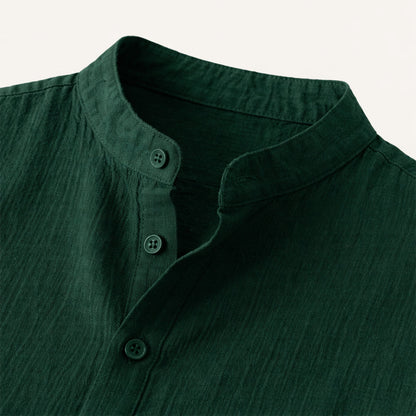 Men's Casual Shirt And Trousers Set