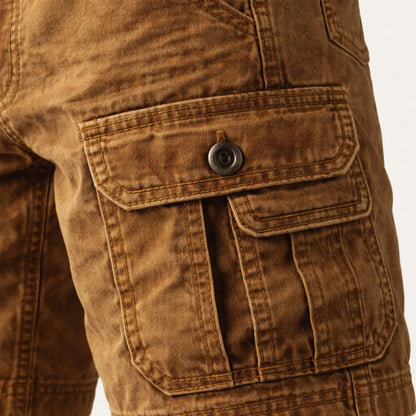 Brixton Men's Cargo Shorts Vintage Style Cotton