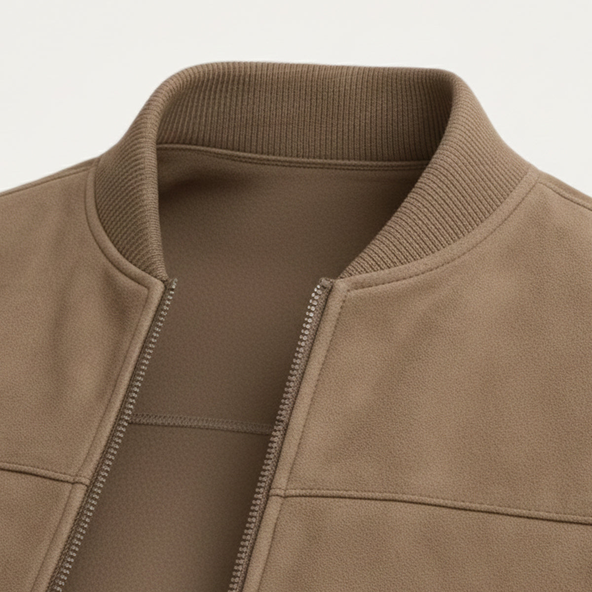 Men's Suede Jacket Autumn Brown